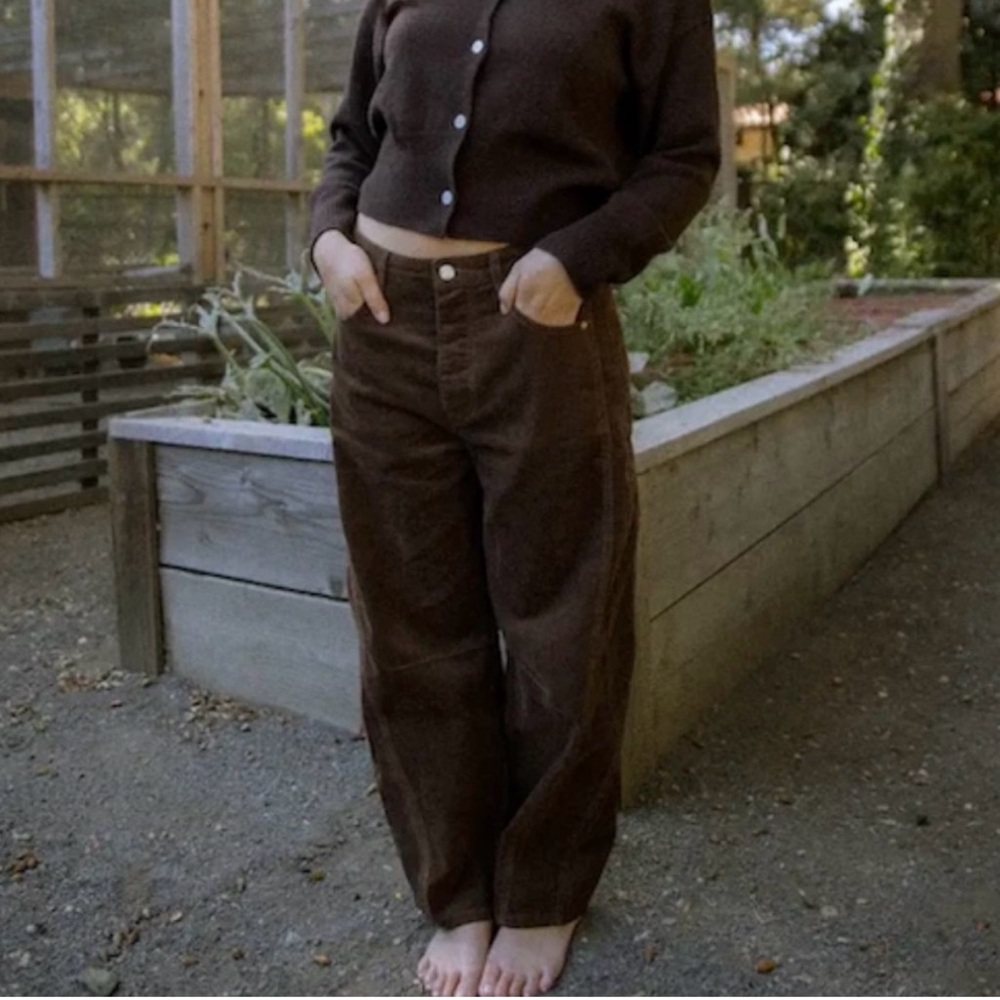Parke corduroy horseshoe pants